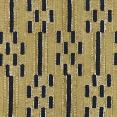 Santa Maria - Ocre Gold By Gaston Y Daniela | Gaston Nuevo Mundo |Geometric Texture Upholstery Embroidery