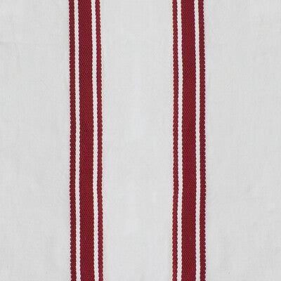 Samples and Purchasing available for Caracas - Roja White By Gaston Y Daniela | Gaston Luis Bustamante |Stripes Texture Multipurpose  at Designer Wallcoverings and Fabrics