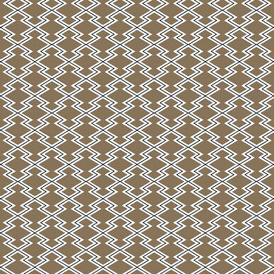 Samples and Purchasing available for Hayami - Topo Taupe By Gaston Y Daniela | Gaston Japon | Geometric Multipurpose Print at Designer Wallcoverings and Fabrics