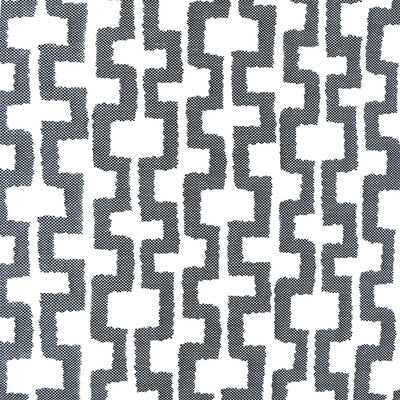 Ryu - Onyx Black By Gaston Y Daniela | Gaston Japon |Modern Geometric Upholstery