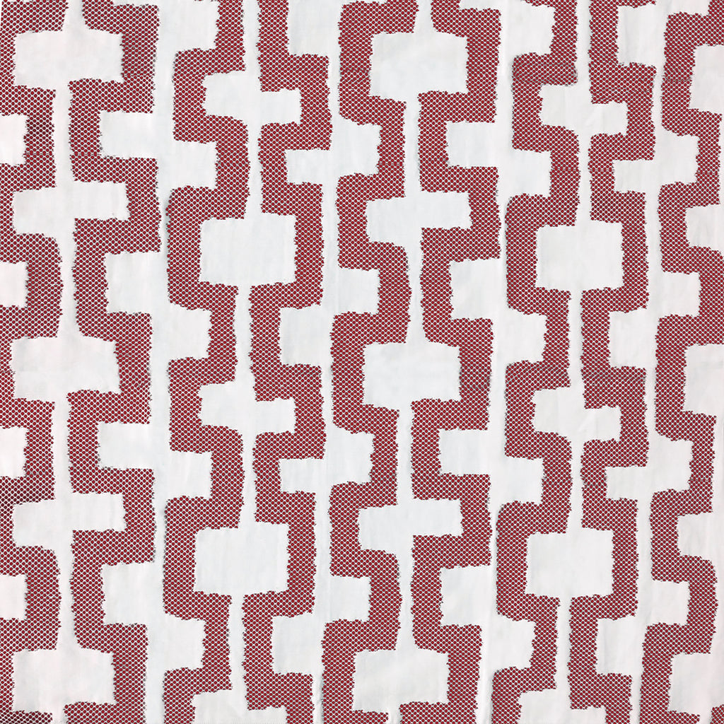 Ryu - Rojo Red By Gaston Y Daniela | Gaston Japon |Modern Geometric Upholstery