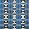 Takara - Azul Blue By Gaston Y Daniela | Gaston Japon |Geometric Plaid / Check Upholstery