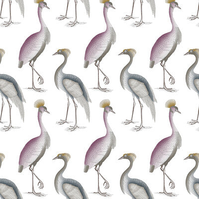 Garza Real - Lavanda/Azul Purple By Gaston Y Daniela | Gaston Japon |Animal/Insects Novelty Multipurpose Print