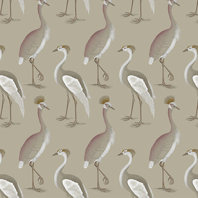 Garza Real - Fondo Lino Beige By Gaston Y Daniela | Gaston Japon |Animal/Insects Novelty Multipurpose Print