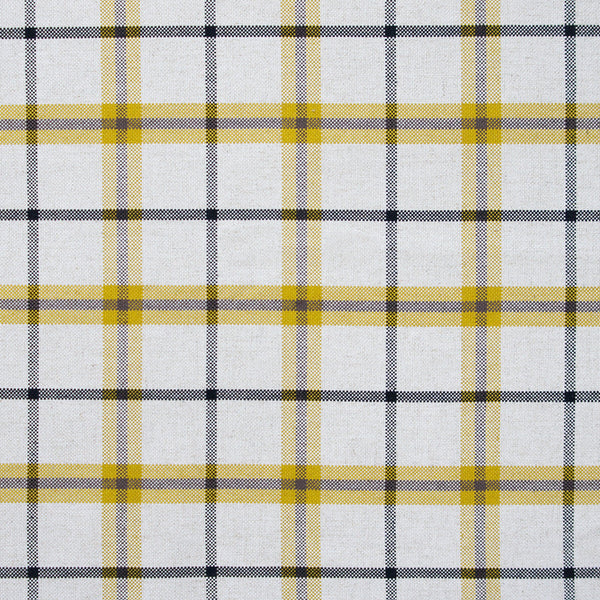 Ventura - Amarillo Yellow By Gaston Y Daniela | Gaston Rio Grande | Plaid / Check Upholstery