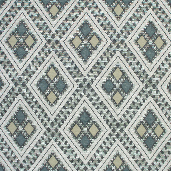 Chihuahua - Verde/Gris Green By Gaston Y Daniela | Gaston Rio Grande |Diamond Geometric Upholstery