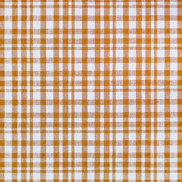 Drach - Blanco/Ocre Yellow By Gaston Y Daniela | Gaston Maiorica |Check/Houndstooth Geometric Upholstery