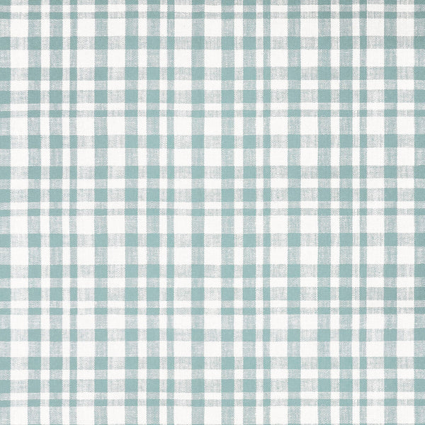 Drach - Blanco/Azul Claro Light Blue By Gaston Y Daniela | Gaston Maiorica |Check/Houndstooth Geometric Upholstery