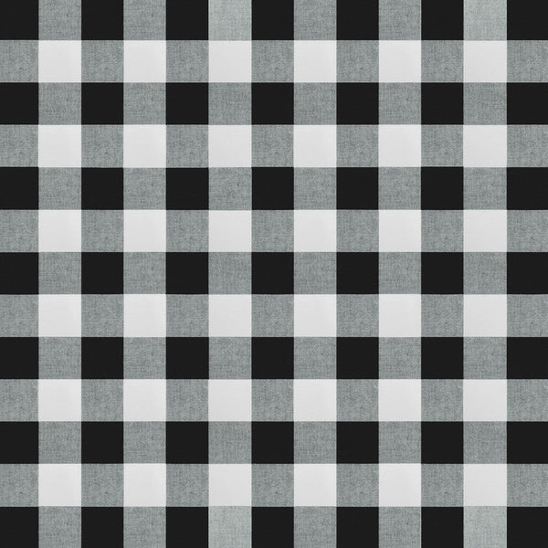 Deia - Onyx Black By Gaston Y Daniela | Gaston Maiorica |Check/Houndstooth Geometric Drapery