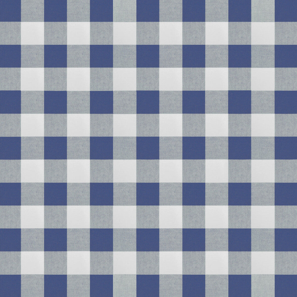 Samples and Purchasing available for Deia - Azul Oscuro Blue By Gaston Y Daniela | Gaston Maiorica |Check/Houndstooth Geometric Drapery  at Designer Wallcoverings and Fabrics