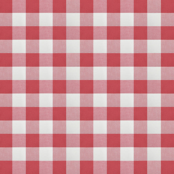 Deia - Rojo Red By Gaston Y Daniela | Gaston Maiorica |Check/Houndstooth Geometric Drapery