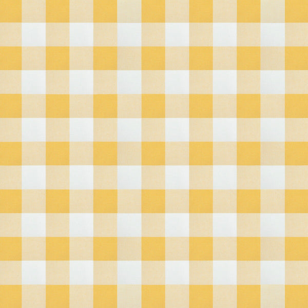 Deia - Amarillo Yellow By Gaston Y Daniela | Gaston Maiorica |Check/Houndstooth Geometric Drapery