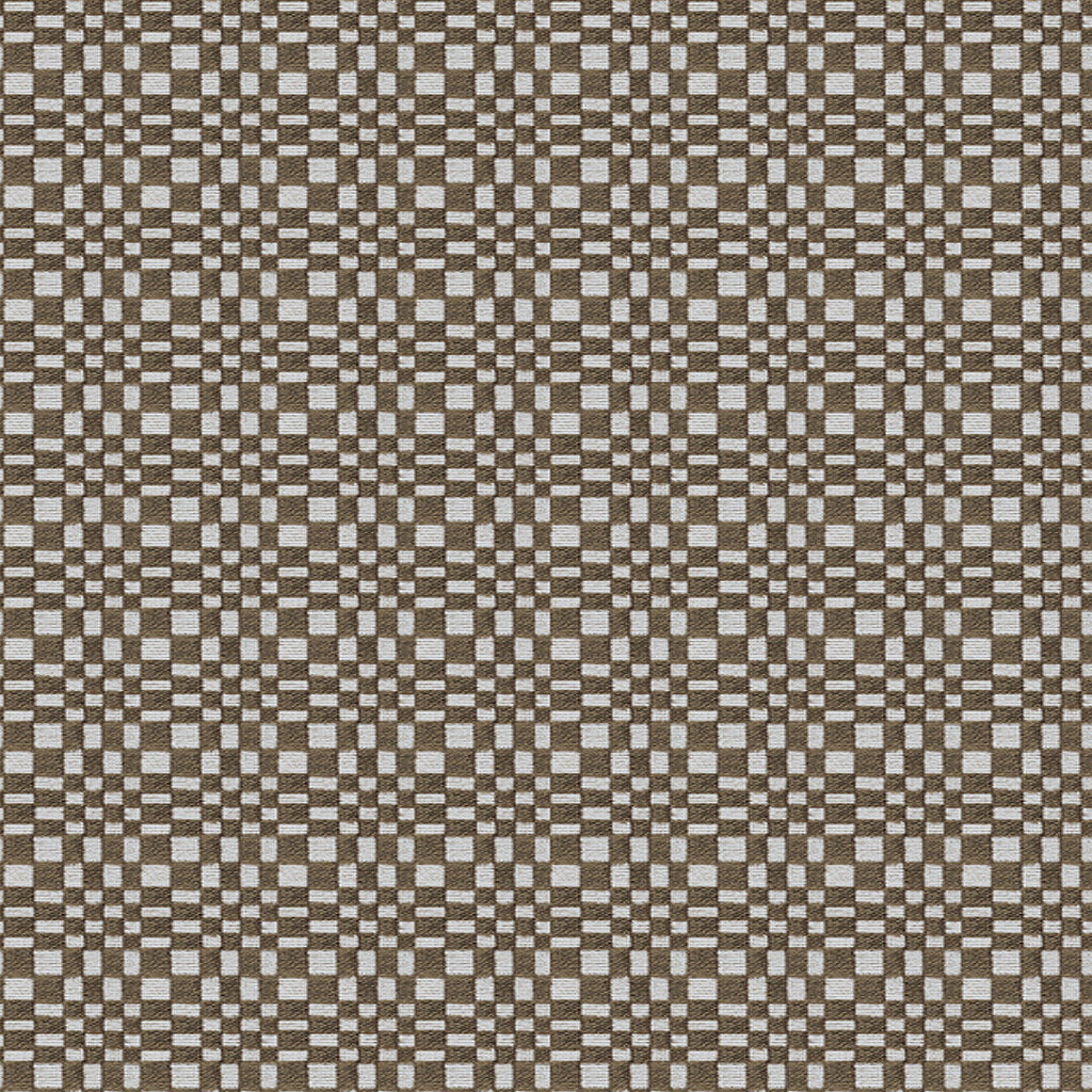 Samples and Purchasing available for Santa Eulalia - Vison Taupe By Gaston Y Daniela | Gaston Maiorica |Check/Houndstooth Geometric Upholstery Chenille at Designer Wallcoverings and Fabrics