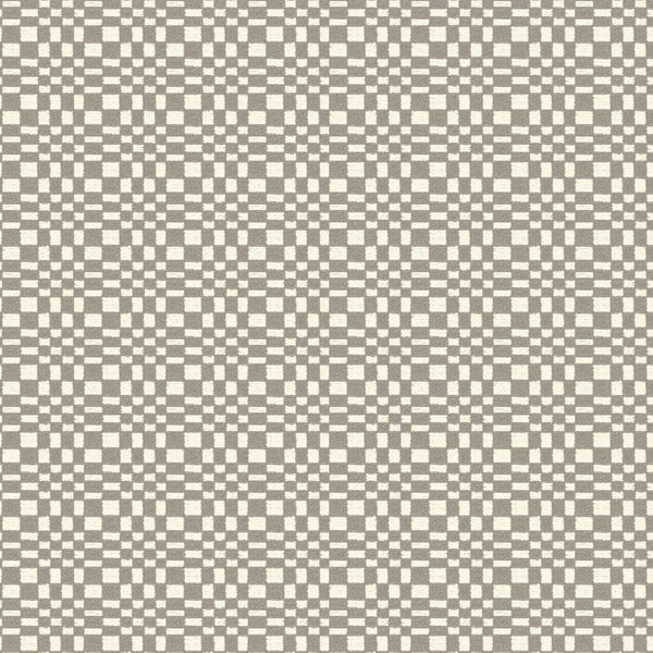 Santa Eulalia - Piedra Light Grey By Gaston Y Daniela | Gaston Maiorica |Check/Houndstooth Geometric Upholstery Chenille