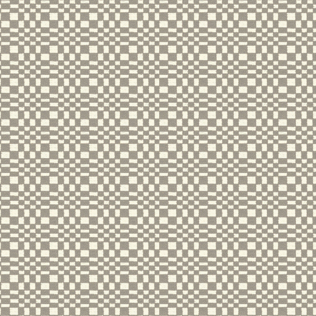 Samples and Purchasing available for Santa Eulalia - Piedra Light Grey By Gaston Y Daniela | Gaston Maiorica |Check/Houndstooth Geometric Upholstery Chenille at Designer Wallcoverings and Fabrics