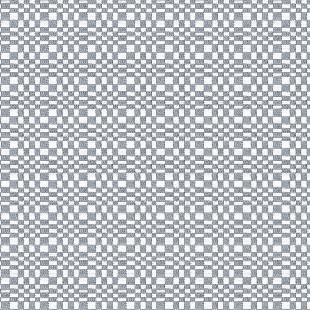 Samples and Purchasing available for Santa Eulalia - Gris Perla Grey By Gaston Y Daniela | Gaston Maiorica |Check/Houndstooth Geometric Upholstery Chenille at Designer Wallcoverings and Fabrics