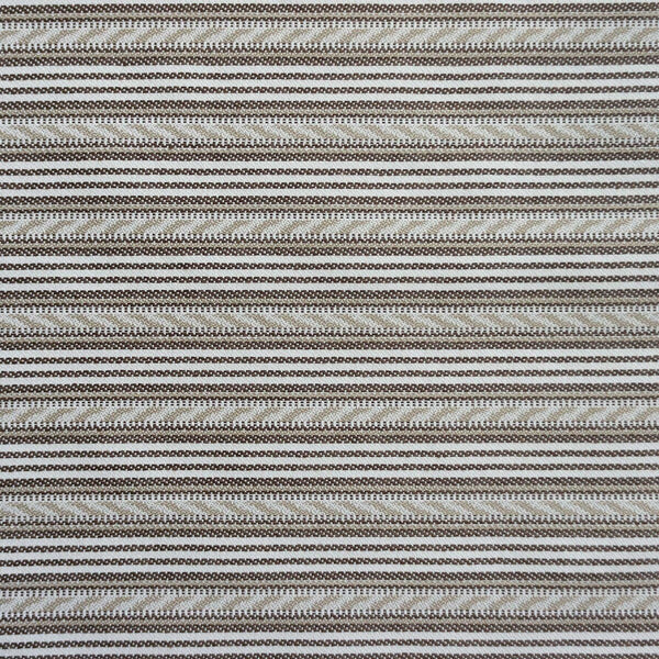 Dolma - Beige/Chocolate Brown By Gaston Y Daniela | Gaston Y Daniela Marco Polo Indoor/Outdoor | Stripes Upholstery Indoor / Outdoor