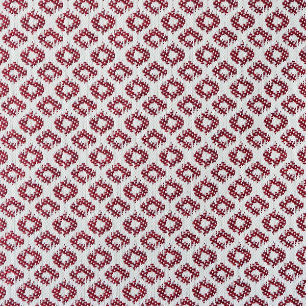 Yak - Burdeos Burgundy/Red By Gaston Y Daniela | Gaston Y Daniela Marco Polo Indoor/Outdoor |Small Scale Geometric Upholstery Indoor / Outdoor