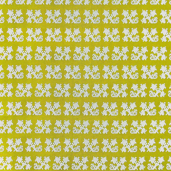 Tulip - Lima Celery By Gaston Y Daniela | Gaston Y Daniela Marco Polo Indoor/Outdoor |Global Geometric Upholstery Indoor / Outdoor
