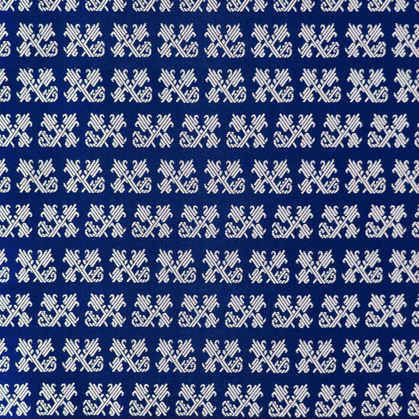Tulip - Navy Dark Blue By Gaston Y Daniela | Gaston Y Daniela Marco Polo Indoor/Outdoor |Global Geometric Upholstery Indoor / Outdoor