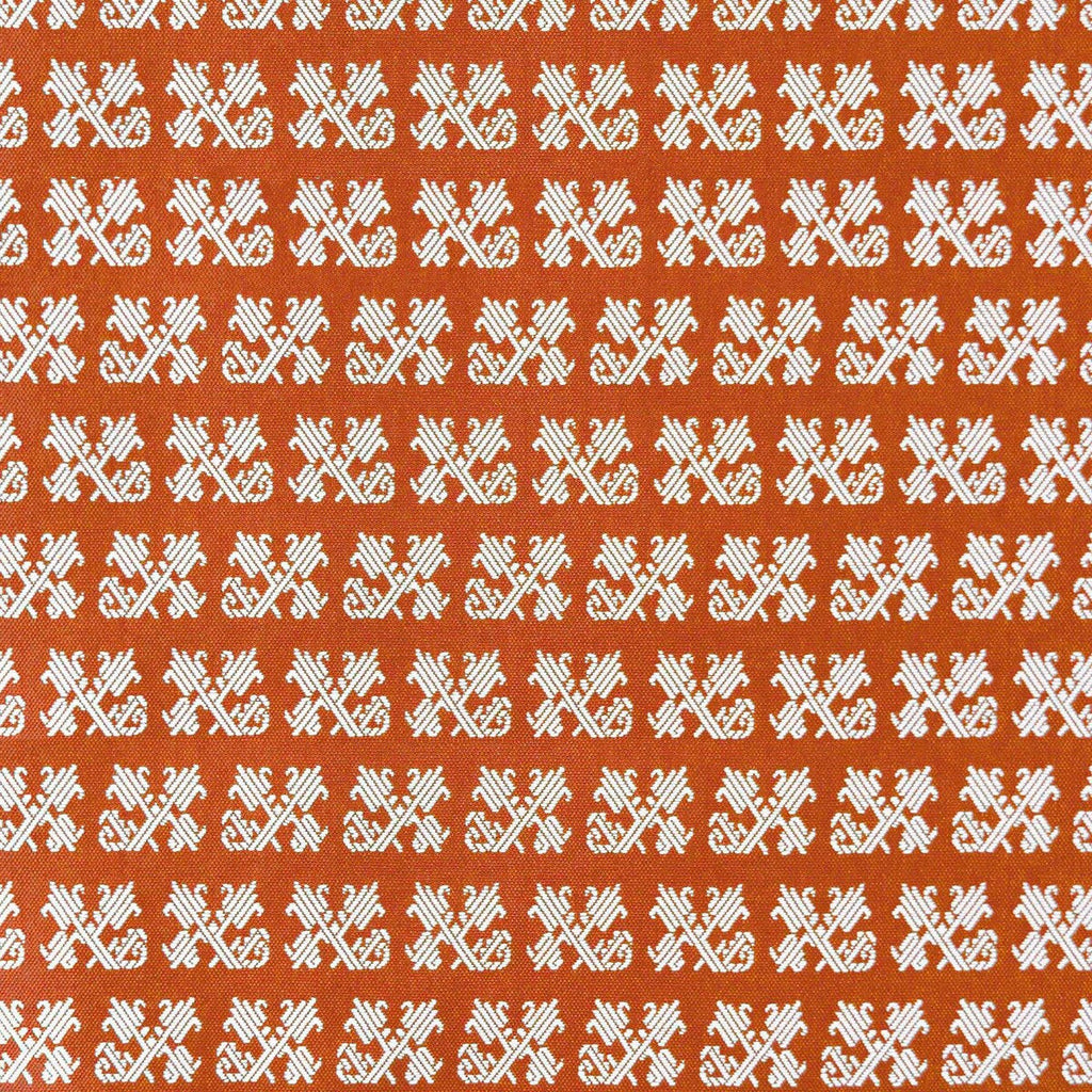 Samples and Purchasing available for Tulip - Naranja Rust By Gaston Y Daniela | Gaston Y Daniela Marco Polo Indoor/Outdoor |Global Geometric Upholstery Indoor / Outdoor at Designer Wallcoverings and Fabrics