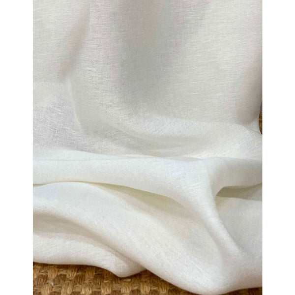 Parbat - Blanco White By Gaston Y Daniela | Gaston Y Daniela Marco Polo |Solid  Drapery Linen