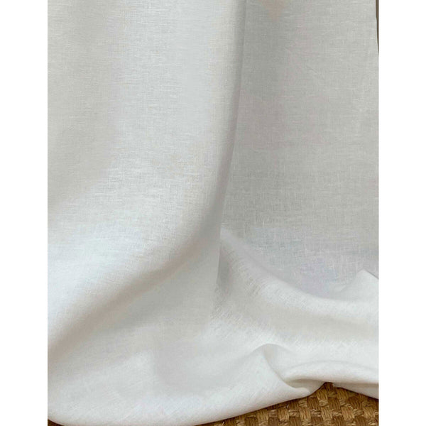 Chuli - Blanco White By Gaston Y Daniela | Gaston Y Daniela Marco Polo |Solid  Drapery Linen