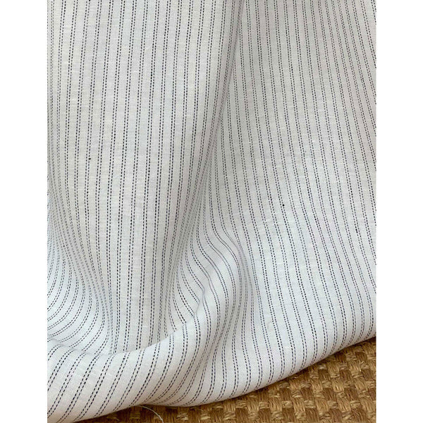 Yangra - Negro White By Gaston Y Daniela | Gaston Y Daniela Marco Polo | Stripes Drapery Linen