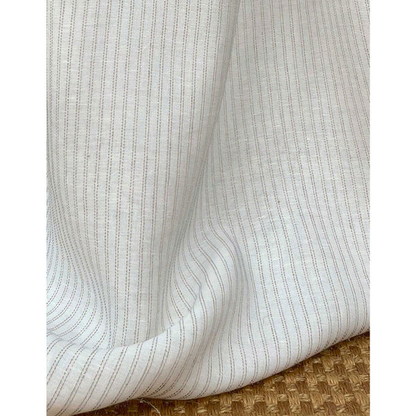 Yangra - Beige White By Gaston Y Daniela | Gaston Y Daniela Marco Polo | Stripes Drapery Linen
