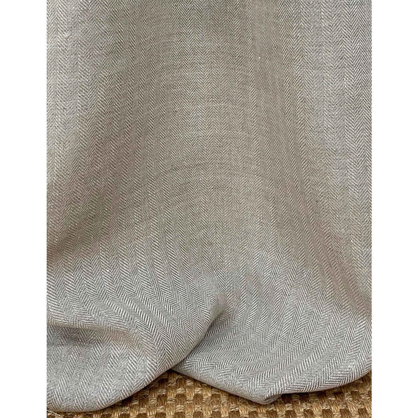 Elbrus - Negro Brown By Gaston Y Daniela | Gaston Y Daniela Marco Polo |Herringbone/Tweed Stripes Drapery Linen