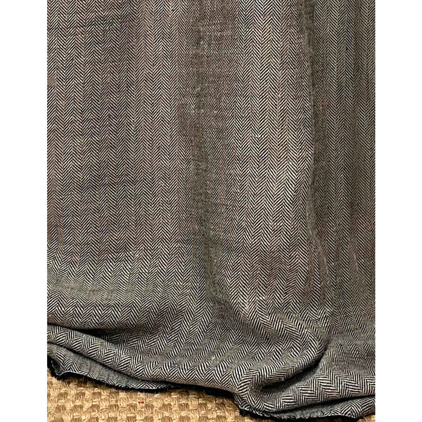 Elbrus - Natural Beige By Gaston Y Daniela | Gaston Y Daniela Marco Polo |Herringbone/Tweed Stripes Drapery Linen