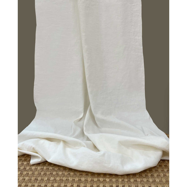 Cotiella - Blanco White By Gaston Y Daniela | Gaston Y Daniela Marco Polo |Solid Texture Drapery Linen