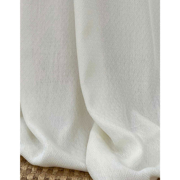 Garmo - 1 Ivory By Gaston Y Daniela | Gaston Y Daniela Marco Polo | Tone On Tone Drapery Wool