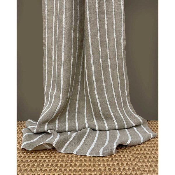 Kanjut - 1 Camel By Gaston Y Daniela | Gaston Y Daniela Marco Polo |Stripes Texture Drapery Embroidery