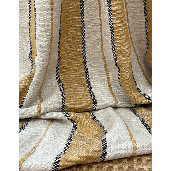 Devi - 1 Beige By Gaston Y Daniela | Gaston Y Daniela Marco Polo |Stripes Texture Drapery