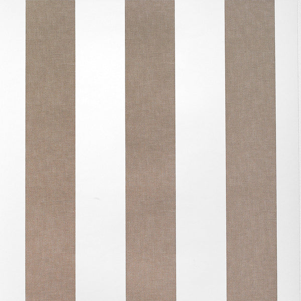 Milan - Topo Taupe By Gaston Y Daniela | Gaston Origen Dos |Stripes  Wallcovering Print