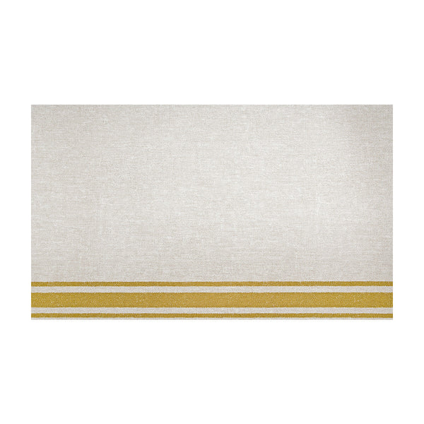 Mont Blanc - Amarillo Yellow By Gaston Y Daniela | Gaston Dos Collection |Geometric Stripes Wallcovering Print