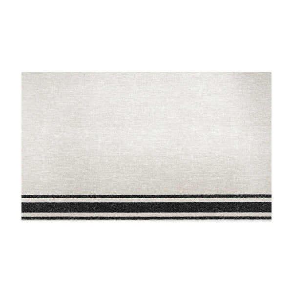 Mont Blanc - Negro Black By Gaston Y Daniela | Gaston Dos Collection |Geometric Stripes Wallcovering Print