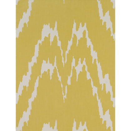 Jano - Amarillo Yellow By Gaston Y Daniela | Lorenzo Castillo Hispania Wp |Ikat/Southwest/Kilims  Wallcovering Print