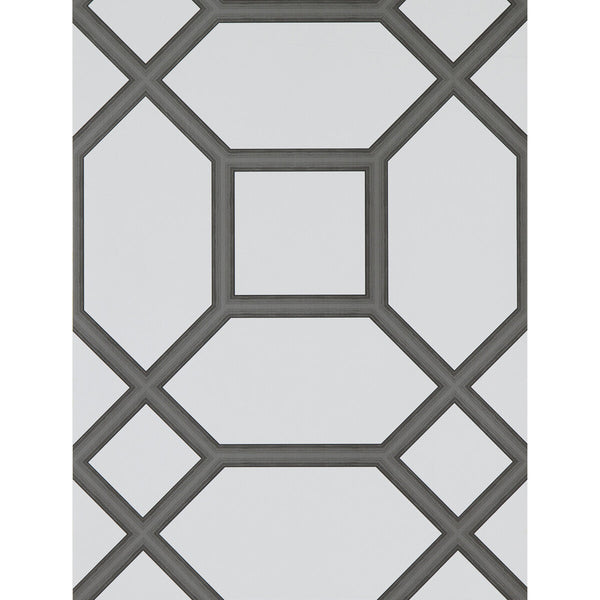 Miguel - Antracita Grey By Gaston Y Daniela | Lorenzo Castillo Hispania Wp |Modern Geometric Wallcovering Print