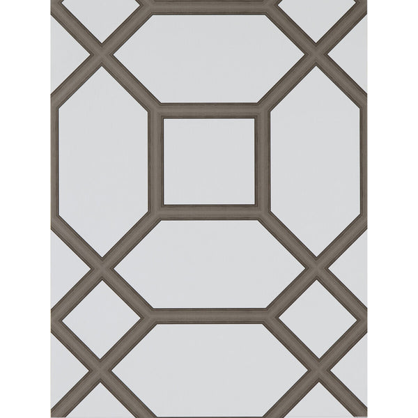 Miguel - Marron Brown By Gaston Y Daniela | Lorenzo Castillo Hispania Wp |Modern Geometric Wallcovering Print