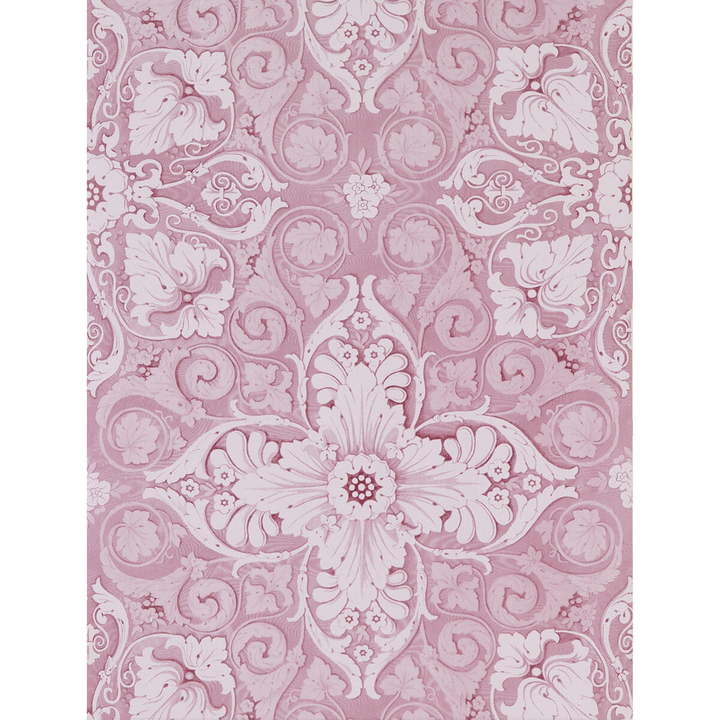 Samples and Purchasing available for Estela - Fresa Pink By Gaston Y Daniela | Lorenzo Castillo Hispania Wp |Damask  Wallcovering Print at Designer Wallcoverings and Fabrics