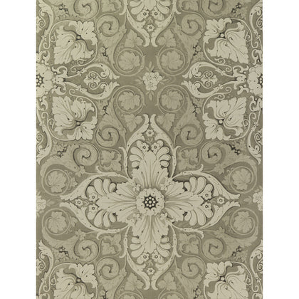 Estela - Dorado/Onyx Bronze By Gaston Y Daniela | Lorenzo Castillo Hispania Wp |Damask  Wallcovering Print