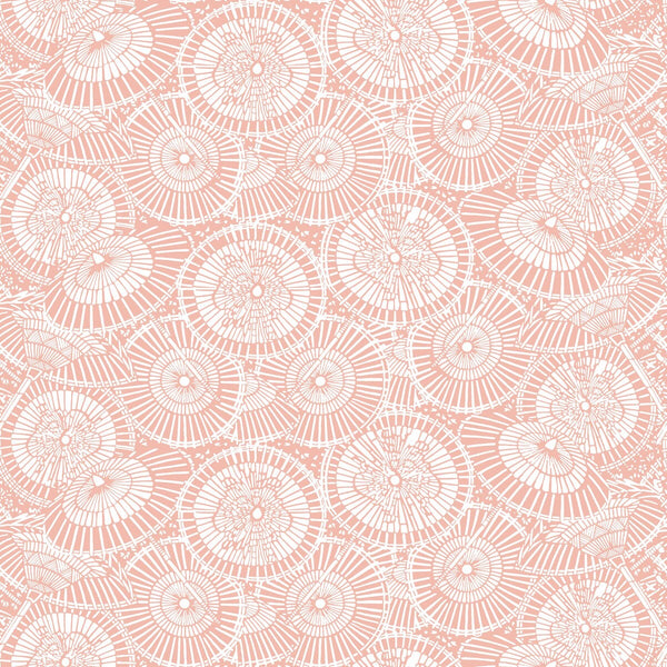 Sombrillas - Rosa Salmon By Gaston Y Daniela | Gaston Libreria |Geometric Novelty Wallcovering Print
