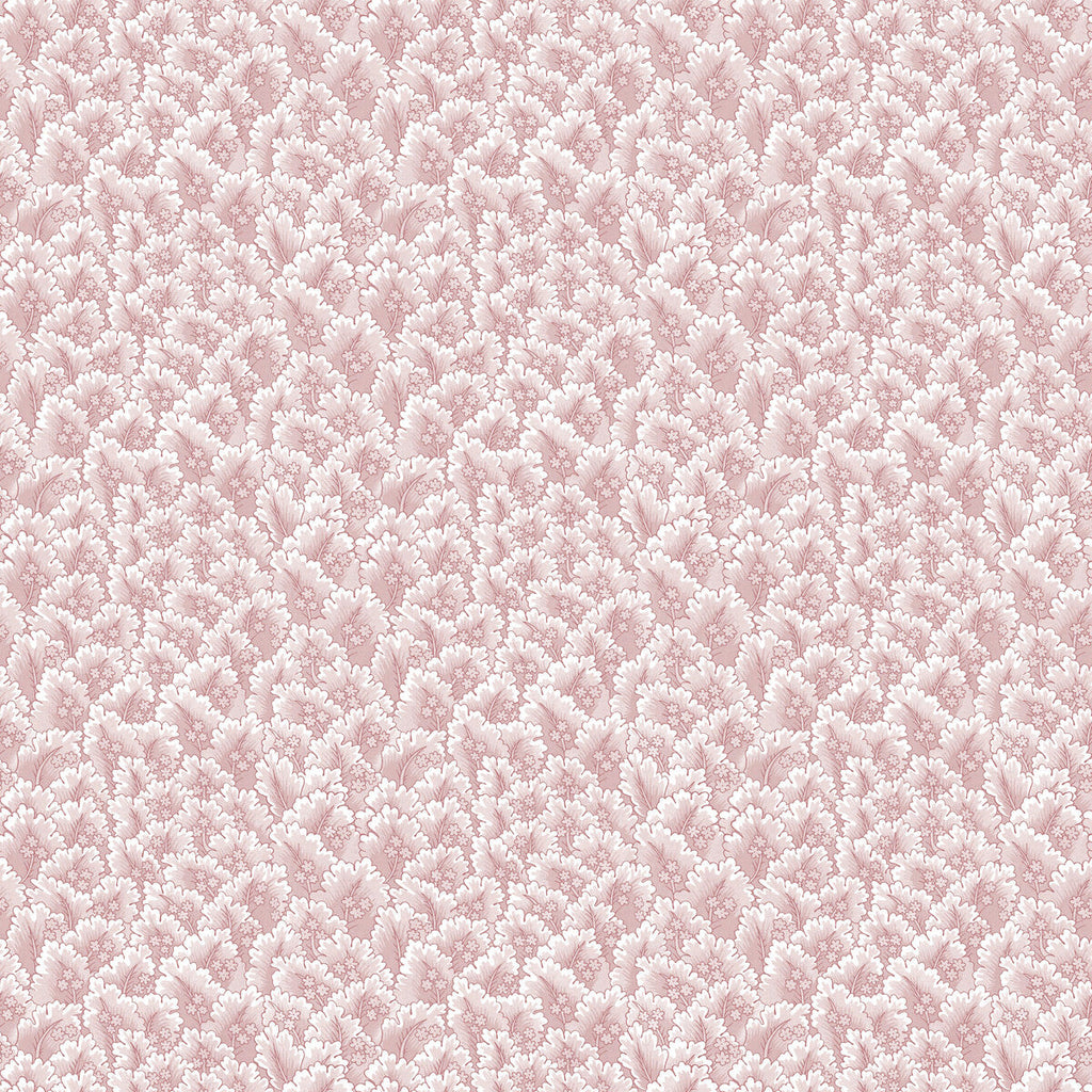 Samples and Purchasing available for Secret Garden - Rosa Pink By Gaston Y Daniela | Gaston Libreria |Botanical & Floral  Wallcovering Print at Designer Wallcoverings and Fabrics