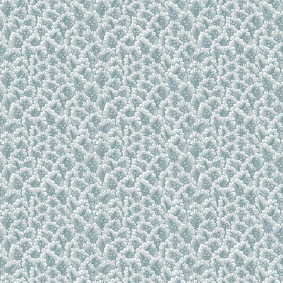 Secret Garden - Aqua Slate By Gaston Y Daniela | Gaston Libreria |Botanical & Floral  Wallcovering Print