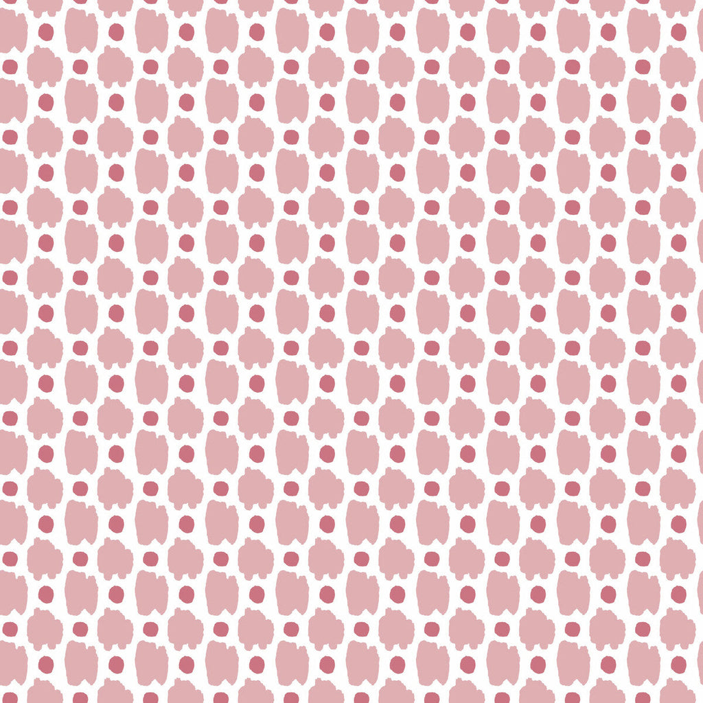 Samples and Purchasing available for Spots - Rosa Pink By Gaston Y Daniela | Gaston Libreria |Modern Animal Skins Wallcovering Print at Designer Wallcoverings and Fabrics