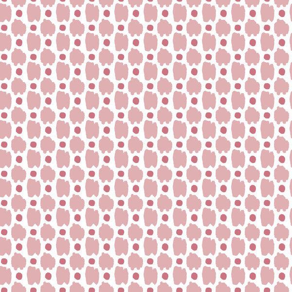 Samples and Purchasing available for Spots - Rosa Pink By Gaston Y Daniela | Gaston Libreria |Modern Animal Skins Wallcovering Print at Designer Wallcoverings and Fabrics