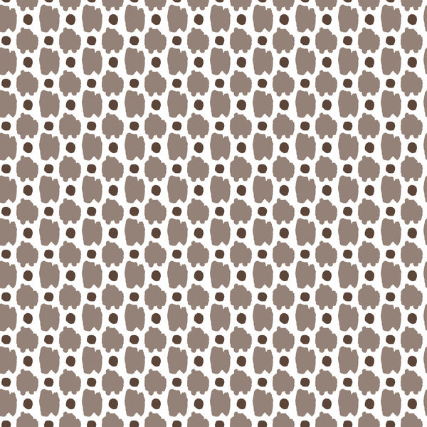 Samples and Purchasing available for Spots - Chocolate Camel By Gaston Y Daniela | Gaston Libreria |Modern Animal Skins Wallcovering Print at Designer Wallcoverings and Fabrics