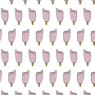 Frigopie Wp - 1 White By Gaston Y Daniela | Gaston Algo De Jaime |Animal/Insects Novelty Wallcovering Print